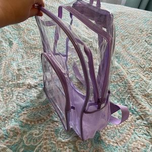Clear Backpack, Heavy Duty Transparent Bookbag